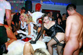 Lecherous ladies enjoy a tremendous groupsex at the night club party