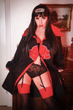 Incredible Yuffie Yulan cosplays a sexy Itachi while fingering herself